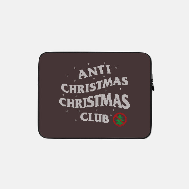 Anti Christmas Club-none zippered laptop sleeve-Rogelio
