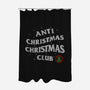 Anti Christmas Club-none polyester shower curtain-Rogelio