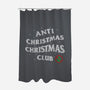 Anti Christmas Club-none polyester shower curtain-Rogelio