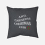 Anti Christmas Club-none removable cover throw pillow-Rogelio