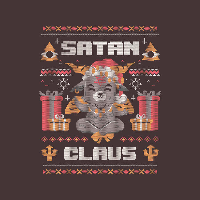 Satan Claus-none stretched canvas-eduely