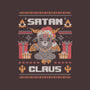 Satan Claus-none stretched canvas-eduely