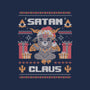Satan Claus-womens racerback tank-eduely