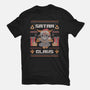 Satan Claus-mens premium tee-eduely