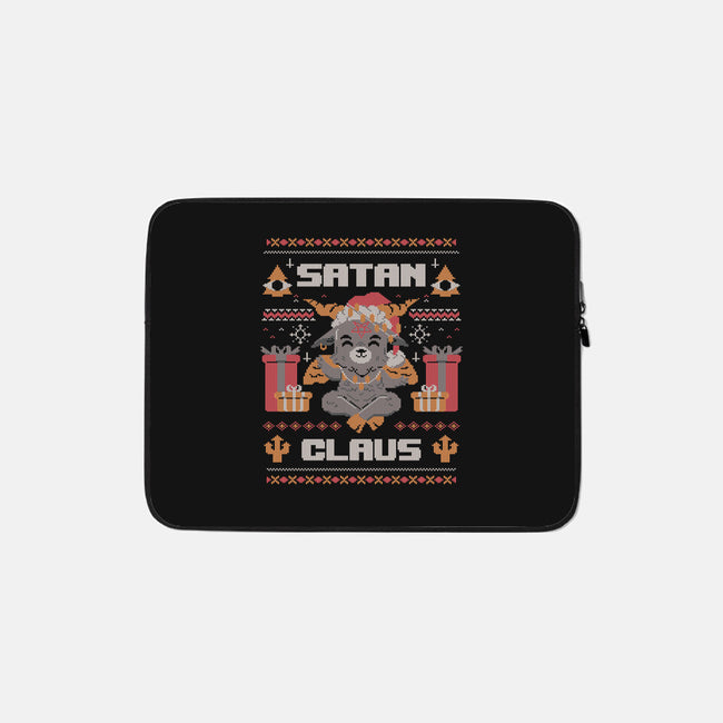 Satan Claus-none zippered laptop sleeve-eduely