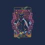 Tarot Cat-womens fitted tee-yumie