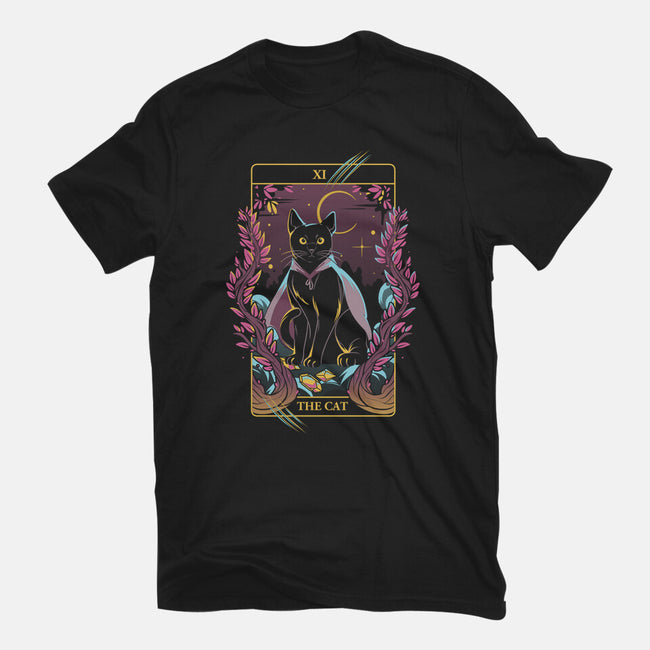 Tarot Cat-mens heavyweight tee-yumie