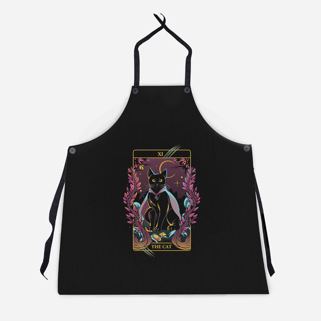Tarot Cat-unisex kitchen apron-yumie
