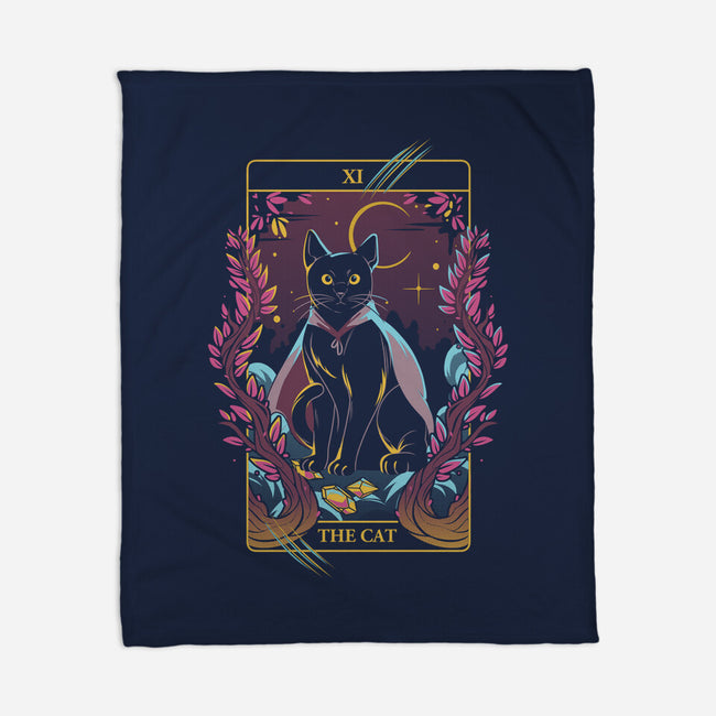 Tarot Cat-none fleece blanket-yumie