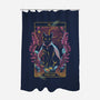 Tarot Cat-none polyester shower curtain-yumie