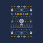 Boldly Into Christmas-unisex zip-up sweatshirt-Logozaste