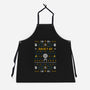 Boldly Into Christmas-unisex kitchen apron-Logozaste