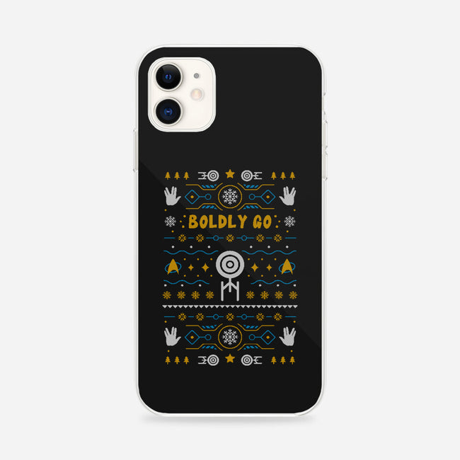 Boldly Into Christmas-iphone snap phone case-Logozaste