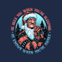 Nightmare Santa-womens basic tee-momma_gorilla