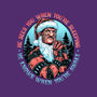 Nightmare Santa-womens basic tee-momma_gorilla