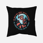 Nightmare Santa-none removable cover w insert throw pillow-momma_gorilla