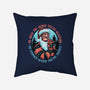 Nightmare Santa-none removable cover w insert throw pillow-momma_gorilla