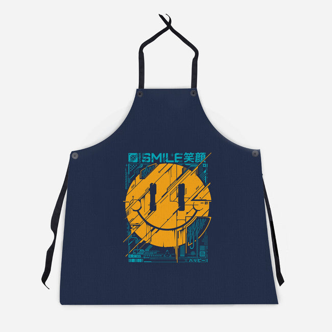 Cyber Smile-unisex kitchen apron-StudioM6
