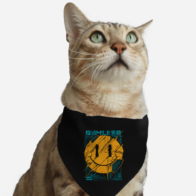 Cyber Smile-cat adjustable pet collar-StudioM6