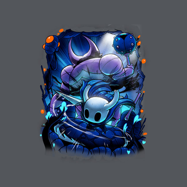 The Knight Of Hallownest-none fleece blanket-Bruno Mota