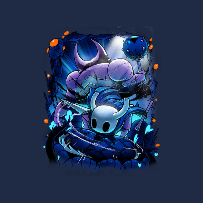 The Knight Of Hallownest-none removable cover w insert throw pillow-Bruno Mota