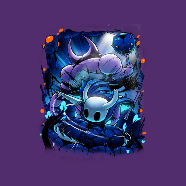 The Knight Of Hallownest-none removable cover w insert throw pillow-Bruno Mota