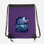 The Knight Of Hallownest-none drawstring bag-Bruno Mota
