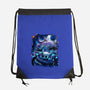 The Knight Of Hallownest-none drawstring bag-Bruno Mota