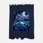 The Knight Of Hallownest-none polyester shower curtain-Bruno Mota