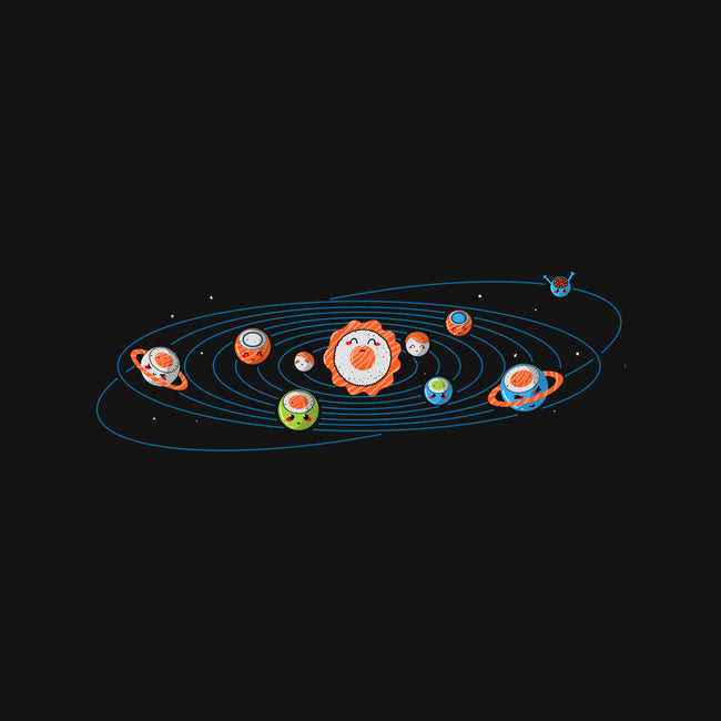 Sushi Solar System-none glossy sticker-erion_designs