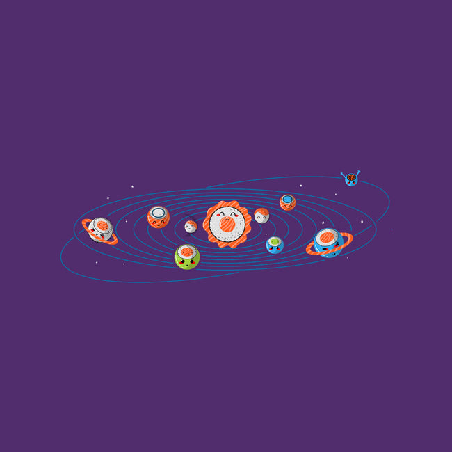 Sushi Solar System-none drawstring bag-erion_designs