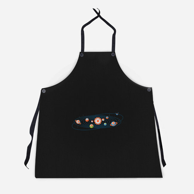 Sushi Solar System-unisex kitchen apron-erion_designs