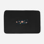 Sushi Solar System-none memory foam bath mat-erion_designs