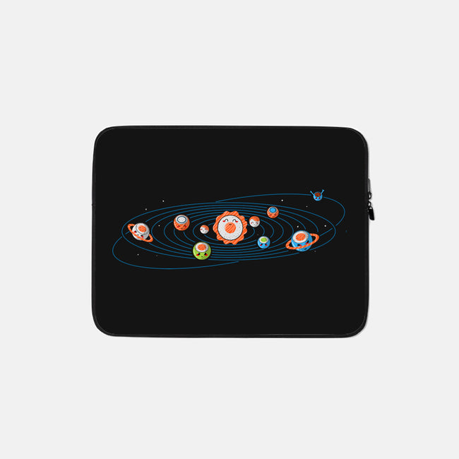 Sushi Solar System-none zippered laptop sleeve-erion_designs