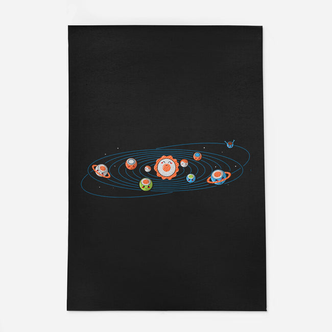 Sushi Solar System-none indoor rug-erion_designs