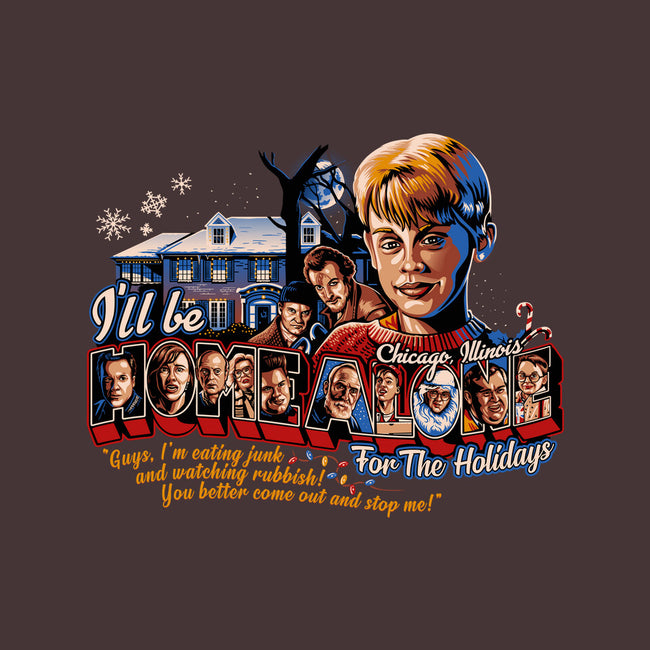 Home Alone For The Holidays-none removable cover w insert throw pillow-goodidearyan