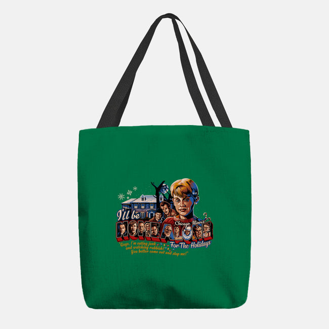 Home Alone For The Holidays-none basic tote bag-goodidearyan