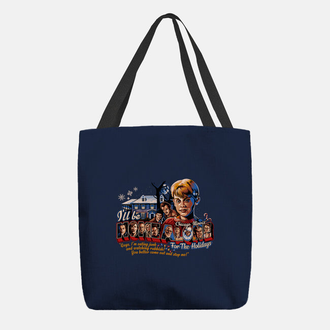 Home Alone For The Holidays-none basic tote bag-goodidearyan