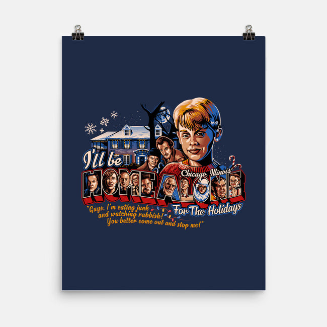 Home Alone For The Holidays-none matte poster-goodidearyan