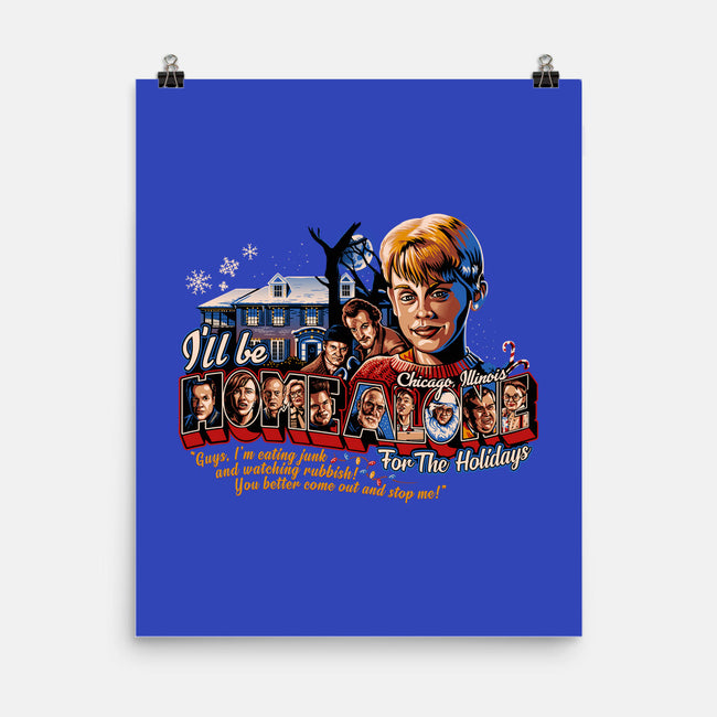 Home Alone For The Holidays-none matte poster-goodidearyan