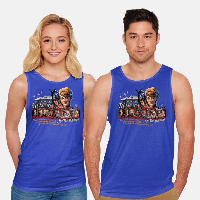 Home Alone For The Holidays-unisex basic tank-goodidearyan