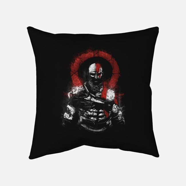 Shadow Of God-none removable cover w insert throw pillow-fanfabio