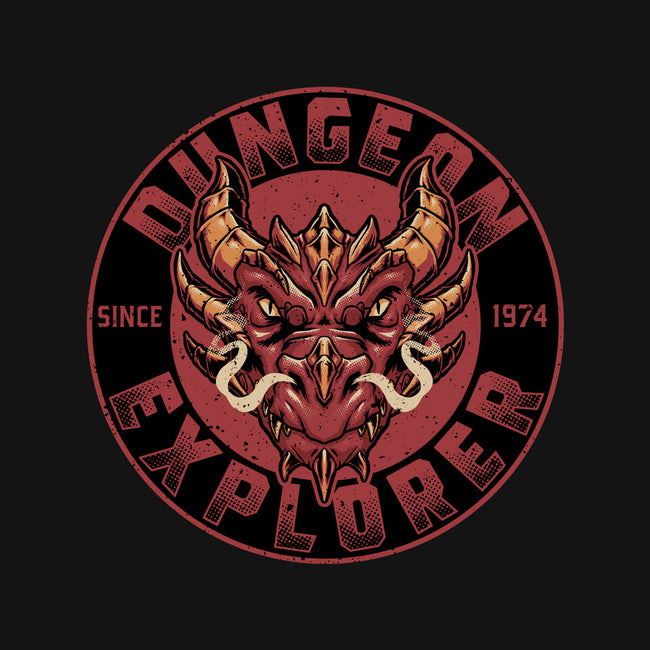 Dungeon Explorer-none glossy sticker-The Inked Smith