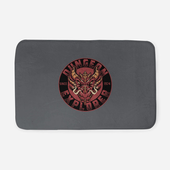 Dungeon Explorer-none memory foam bath mat-The Inked Smith
