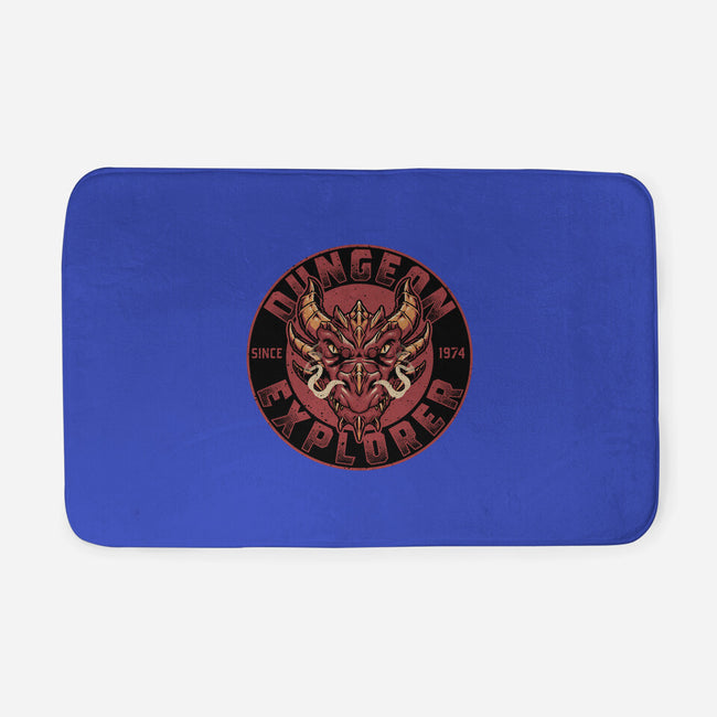 Dungeon Explorer-none memory foam bath mat-The Inked Smith