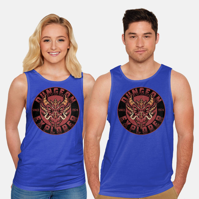 Dungeon Explorer-unisex basic tank-The Inked Smith