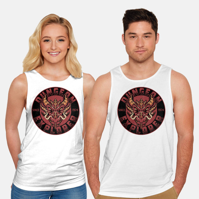 Dungeon Explorer-unisex basic tank-The Inked Smith