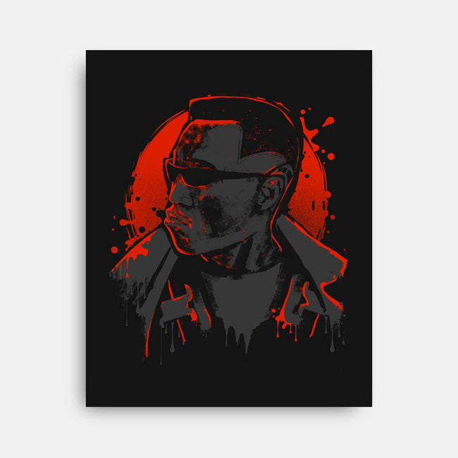 Vampire Hunter-none stretched canvas-IKILO