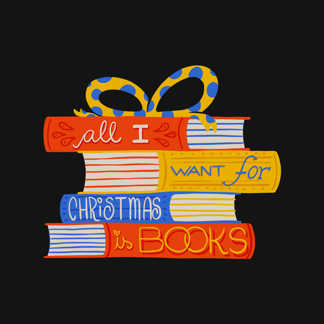 All I Want For Christmas Is Books-none removable cover throw pillow-zawitees