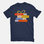 All I Want For Christmas Is Books-womens fitted tee-zawitees